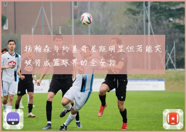 杨瀚森与约基奇差距明显但若能突破将成篮球界的全垒打